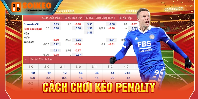Cách chơi kèo penalty