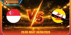 Soi kèo Singapore U19 vs Brunei U19 ngày 08/06/2026