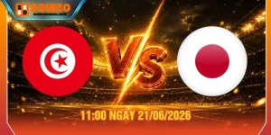 Soi Kèo Tunisia Vs Nhật Bản Lúc 11h00 Ngày 21/06/2026